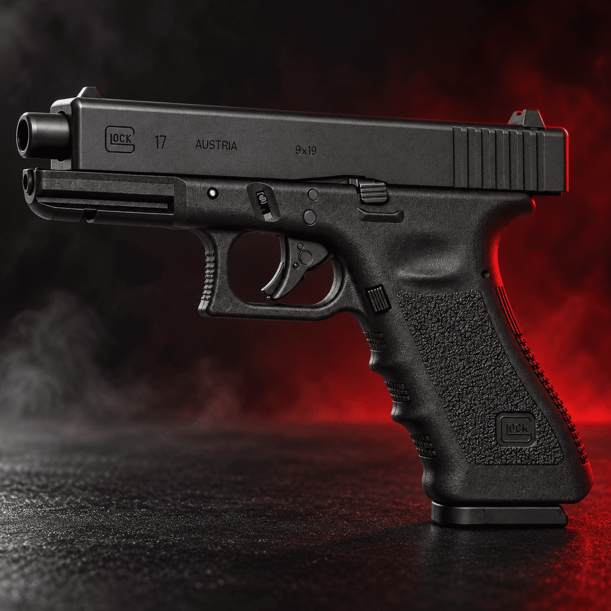 Glock 17 blowback