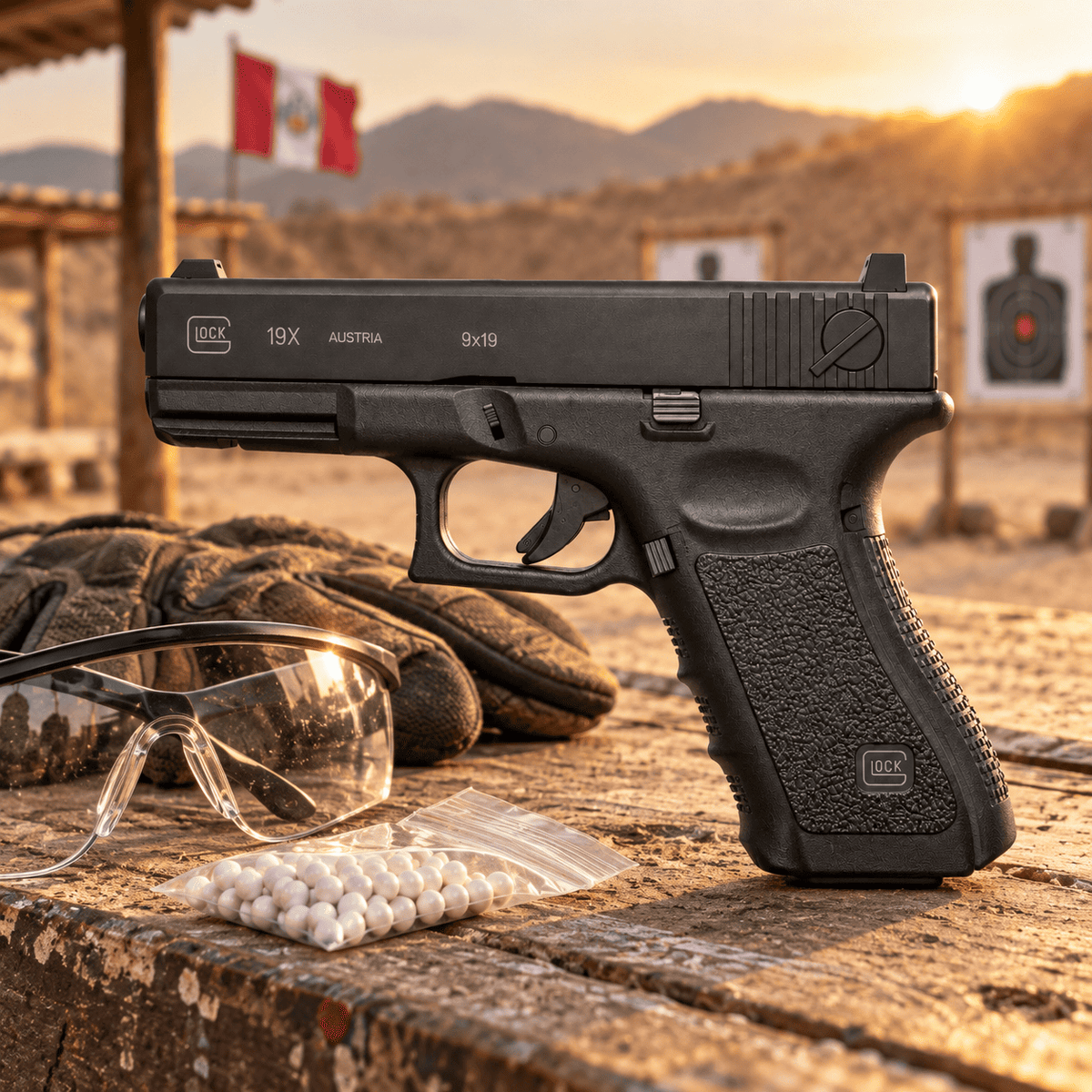 Glock 19 x C15A