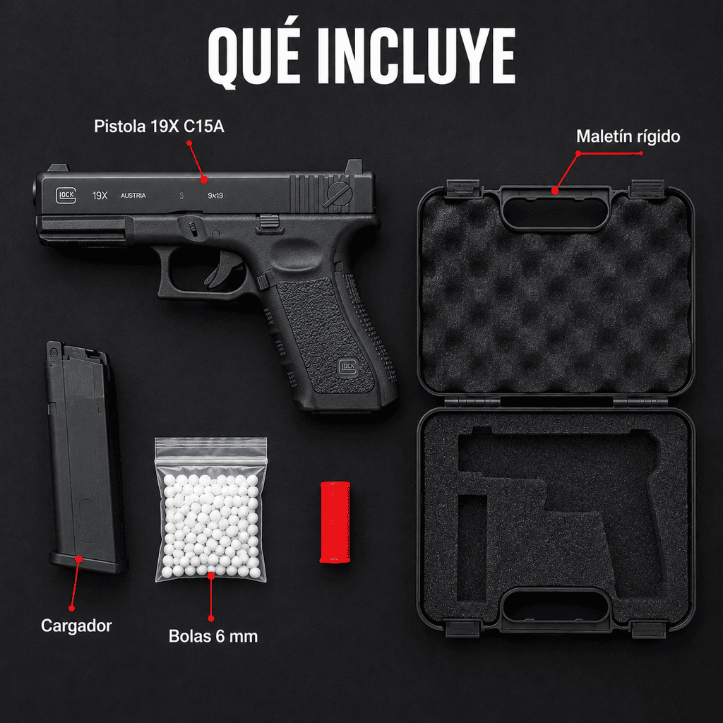 Glock 19 x C15A